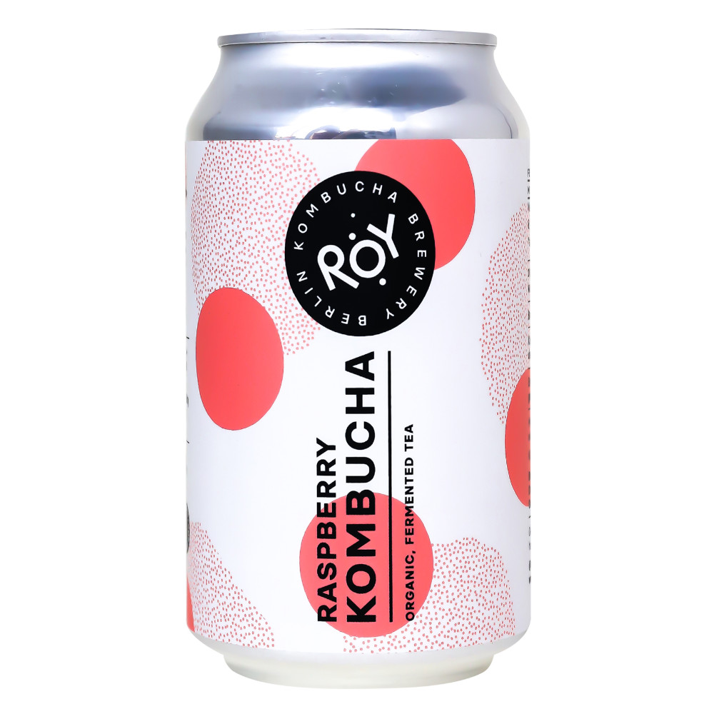 Napój Roy Kombucha Raspberry  330 ml Puszka