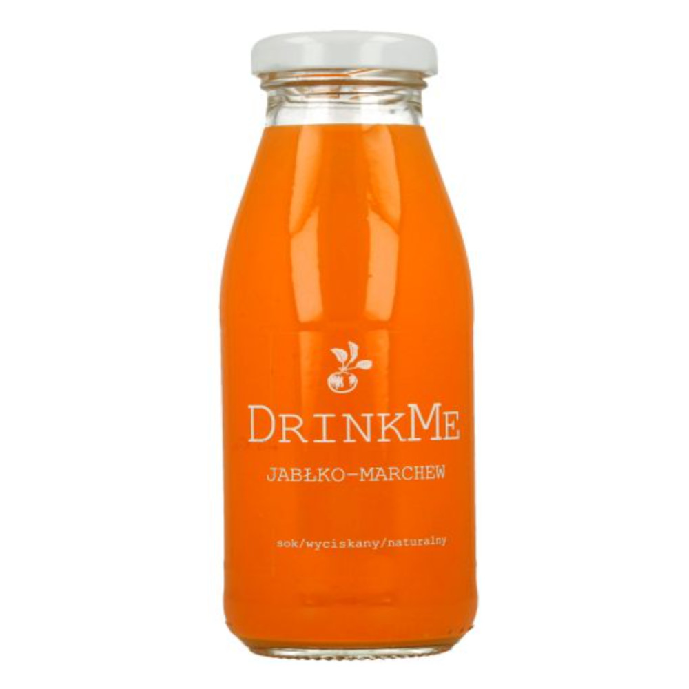 Sok DrinkMe Jabłko Marchewka 250 ml