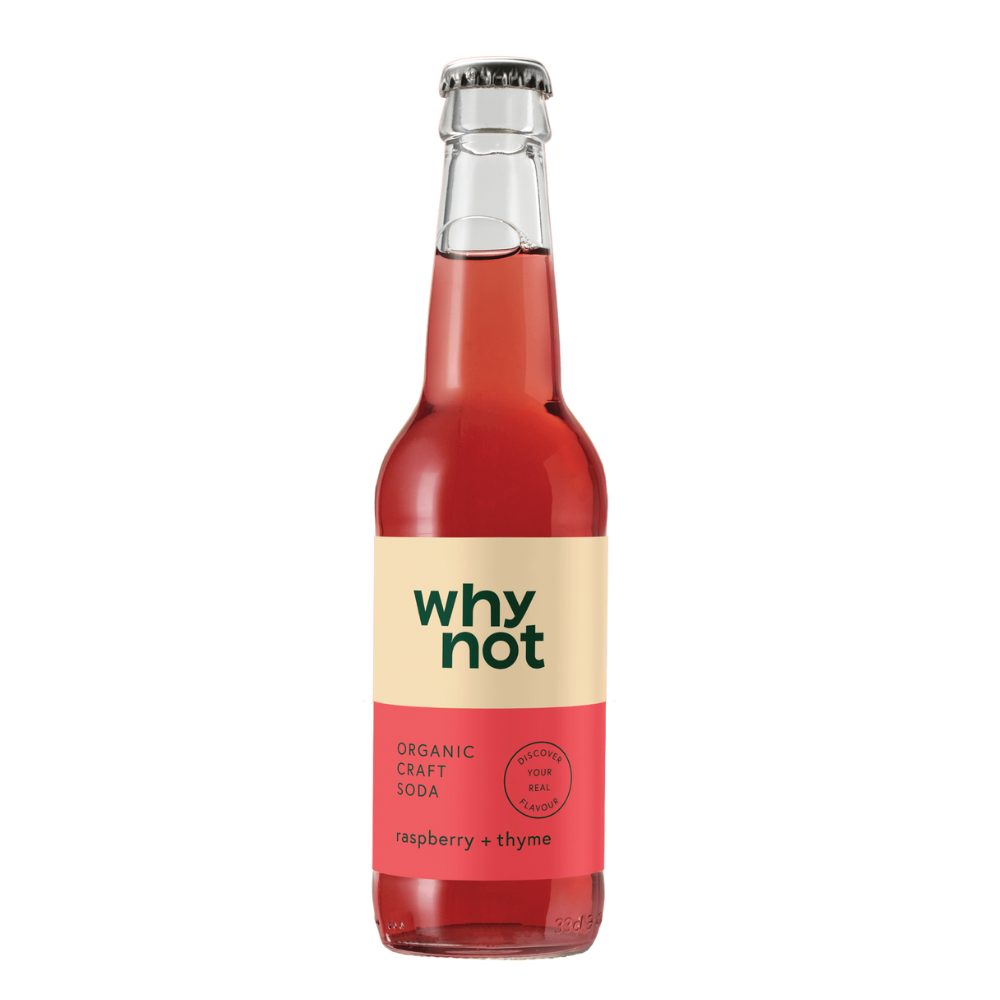 Napój Why Not Organic Craft Malina Tymianek 330 ml