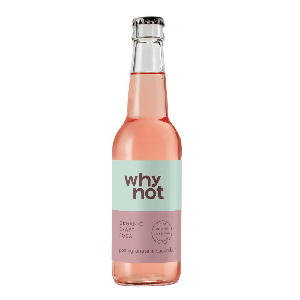 Napój Why Not Organic Craft Granat  Ogórek 330 ml