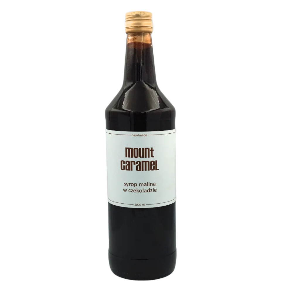 Syrop Mount Caramel Malina w Czekoladzie 1000 ml