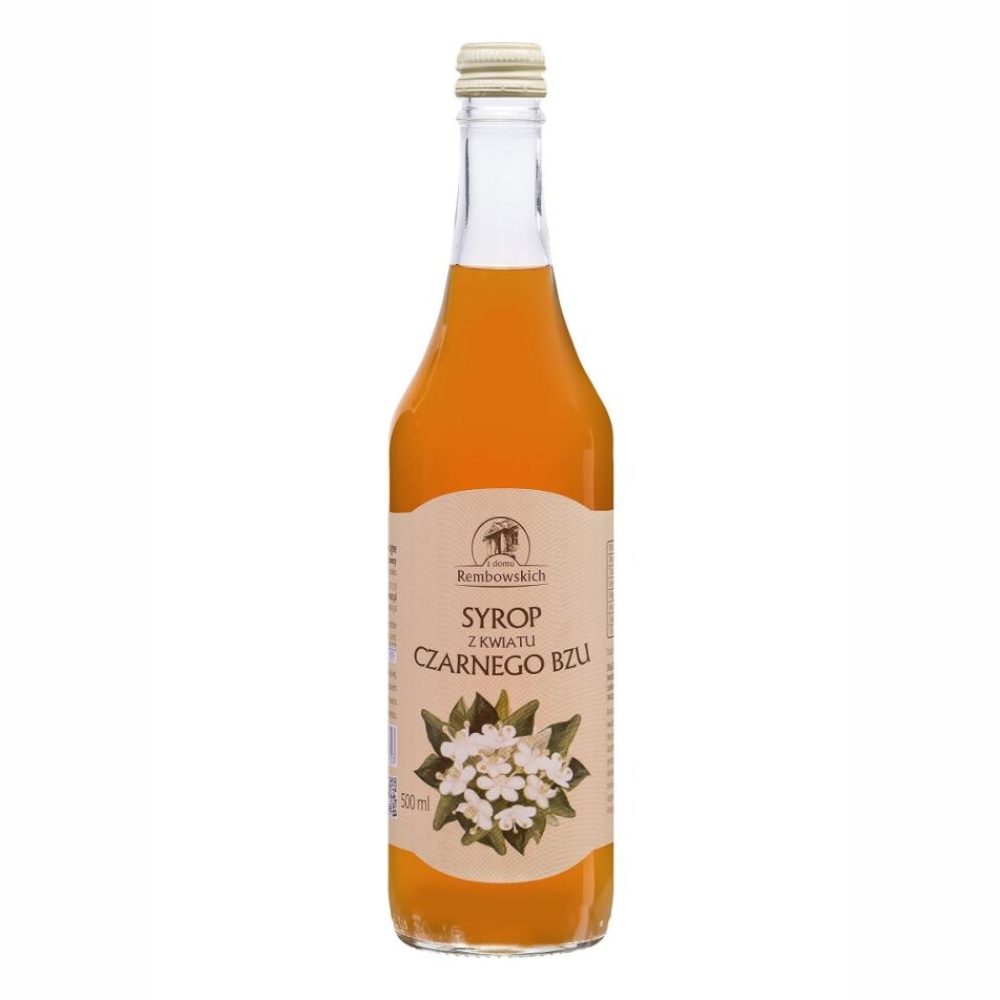 Syrop Rembowscy z Kwiatów Czarnego Bzu 500 ml