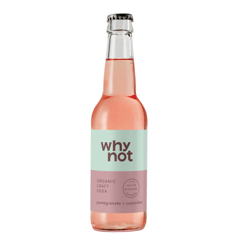 Napój Why Not Organic Craft Granat  Ogórek 330 ml