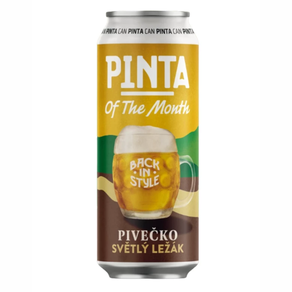 Piwo Pinta Pivecko 4,5% 500 ml puszka