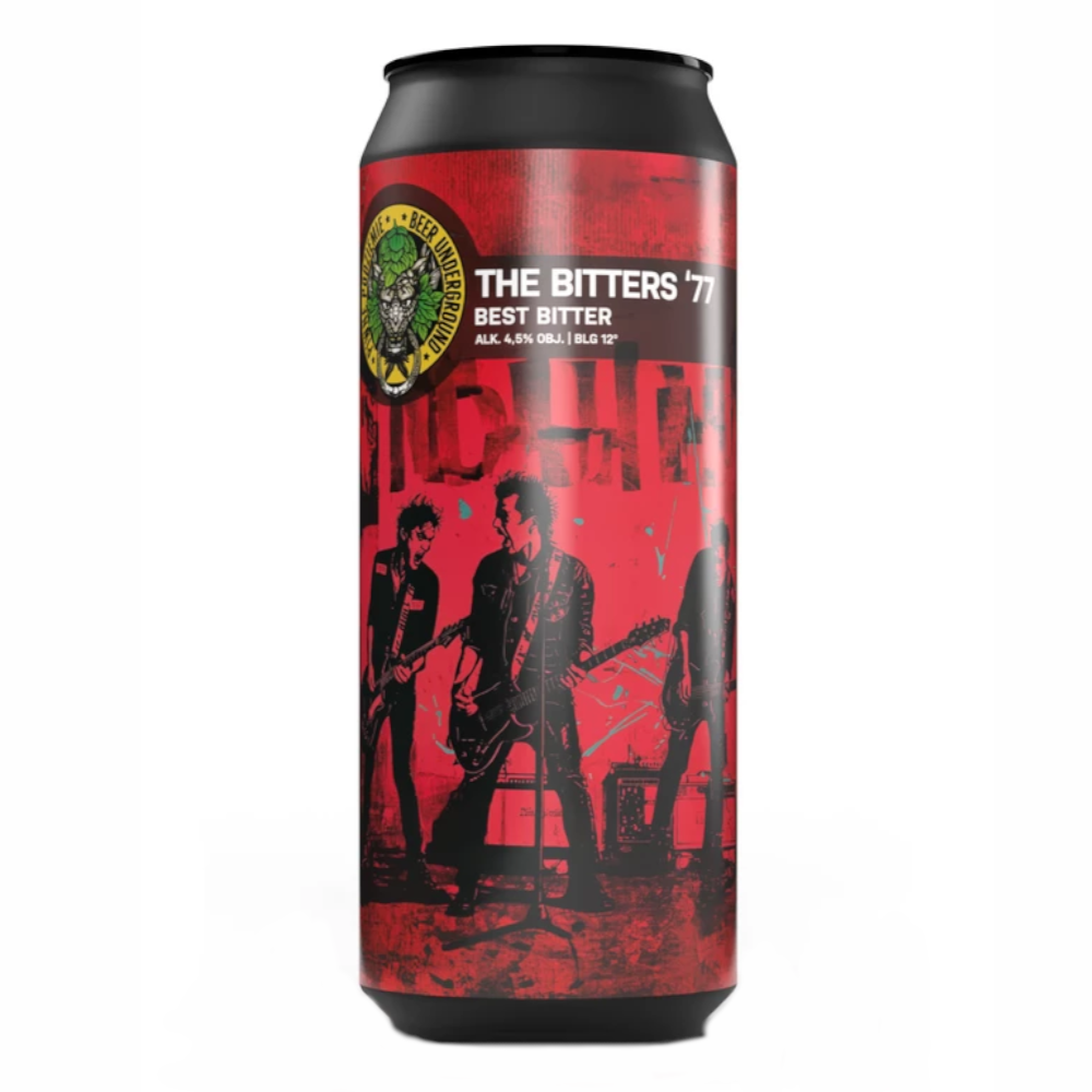 Piwo Piwne Podziemie: The Bitters '77 4,5% 500 ml puszka