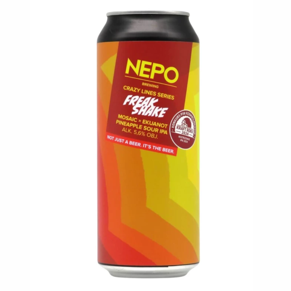 Piwo Nepo Freak Shake Crazy Lines 5,6% 500 ml puszka
