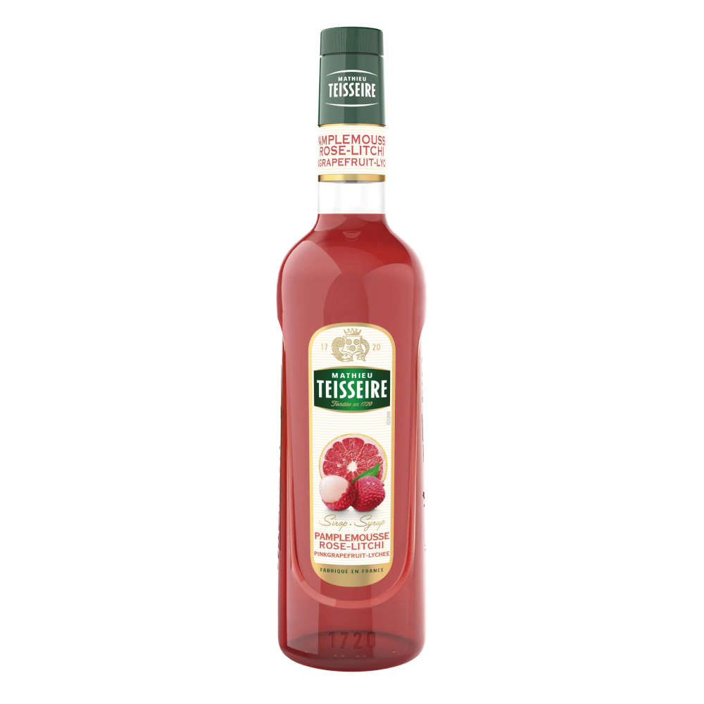 Syrop Mathieu Teisseire Różowy Grejpfrut Liczi 700 ml