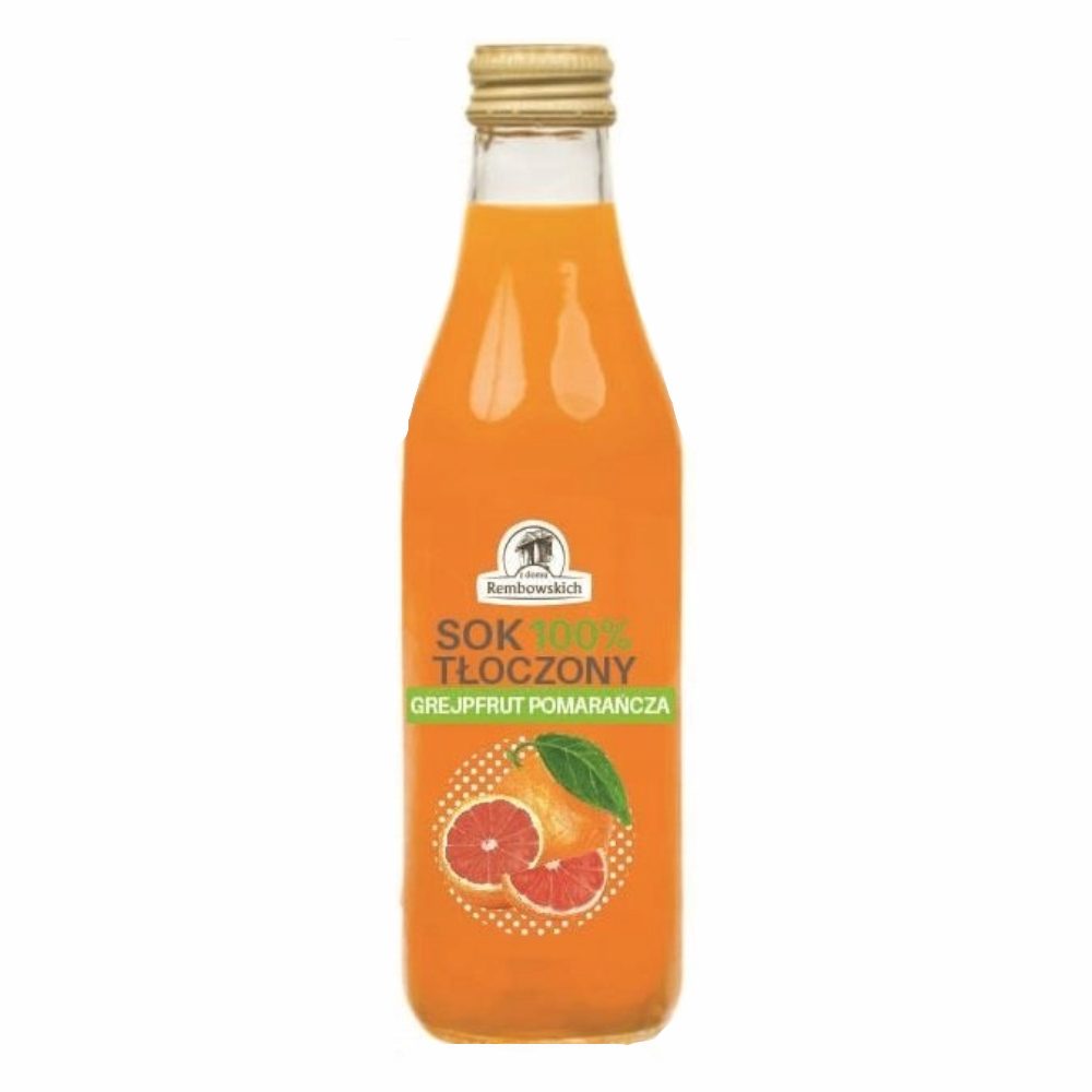 Sok Rembowscy Grejpfrut Pomarańcza 250 ml