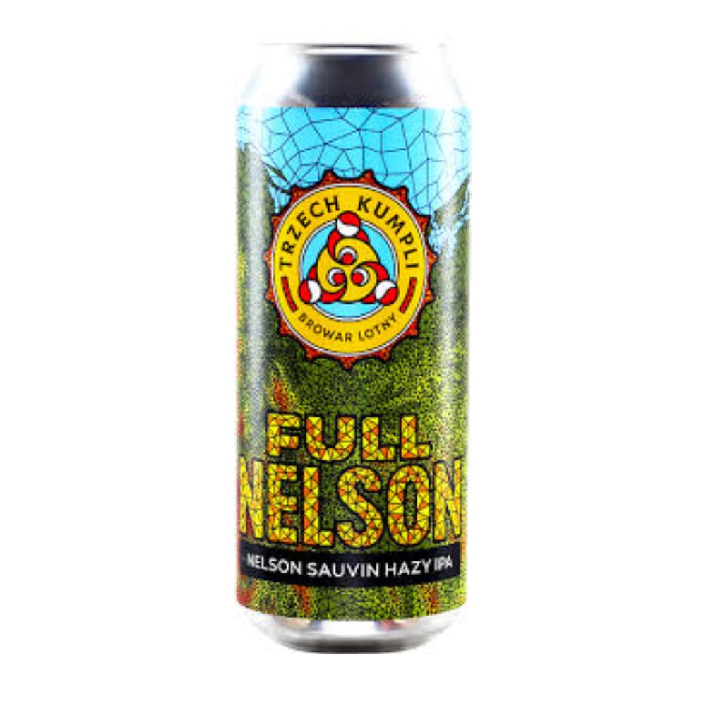 Piwo Trzech Kumpli Full Nelson Sauvin Hazy IPA  6.0% 500 ml puszka