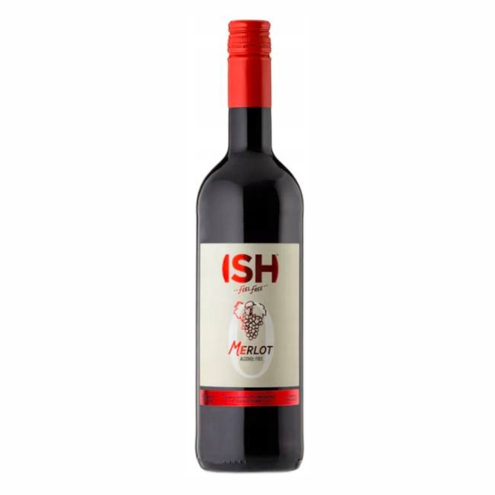 Wino Ish Merlot 0% czerwone 750 ml