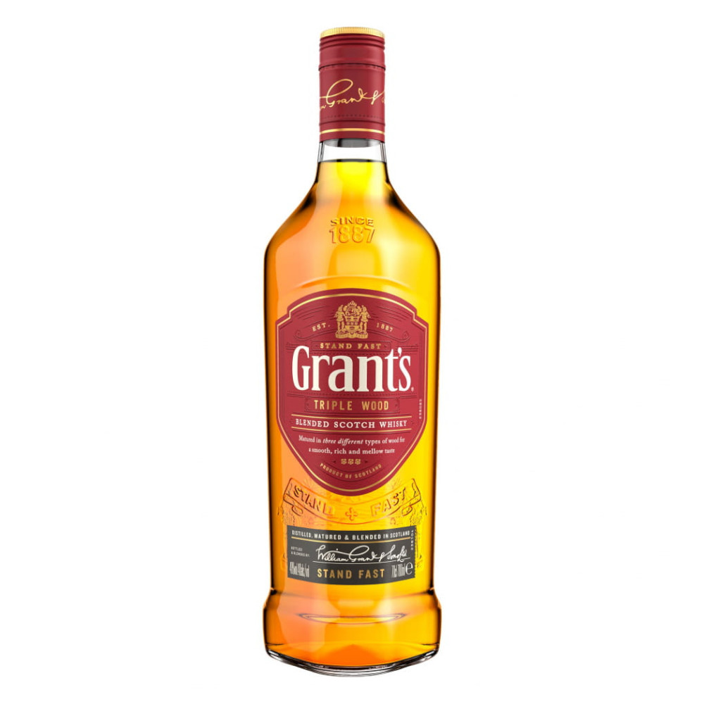 Whisky Grant's Tripple Wood 40% 1000 ml