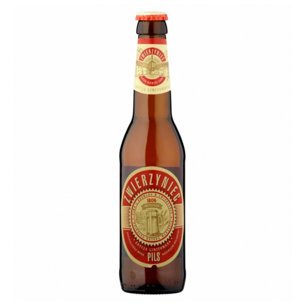 Piwo Zwierzyniec Pils Premium 6% 500 ml