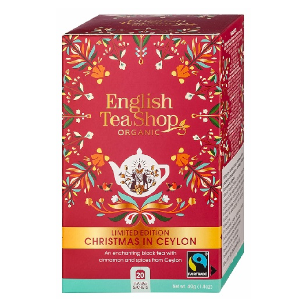 Herbata English Tea Shop Christmas in Ceylon saszetka 20 szt