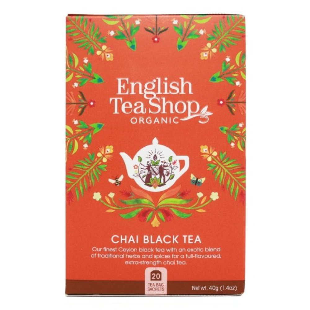 Herbata English Tea Shop Czarna Chai saszetka 20 szt