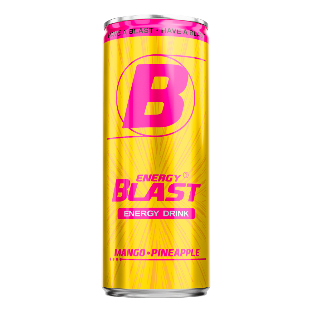 Napój energetyczny Energy Blast Mango Pineapple 250 ml