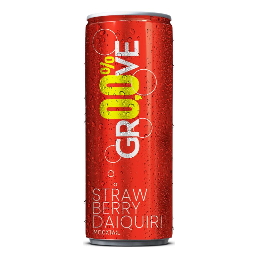 Mocktail Groove Strawberry Daiquiri 0% 250 ml