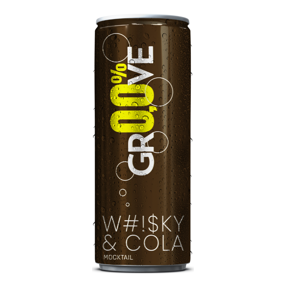 Mocktail Groove W#!$ky & Cola 0% 250 ml
