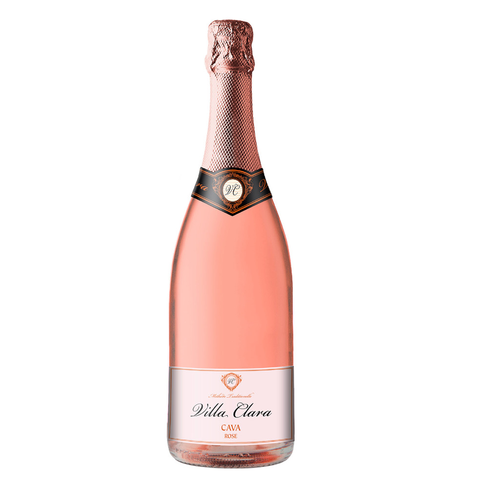 Wino Musujące Villa Clara Cava Rose 11,5% różowe wytrawne 750 ml