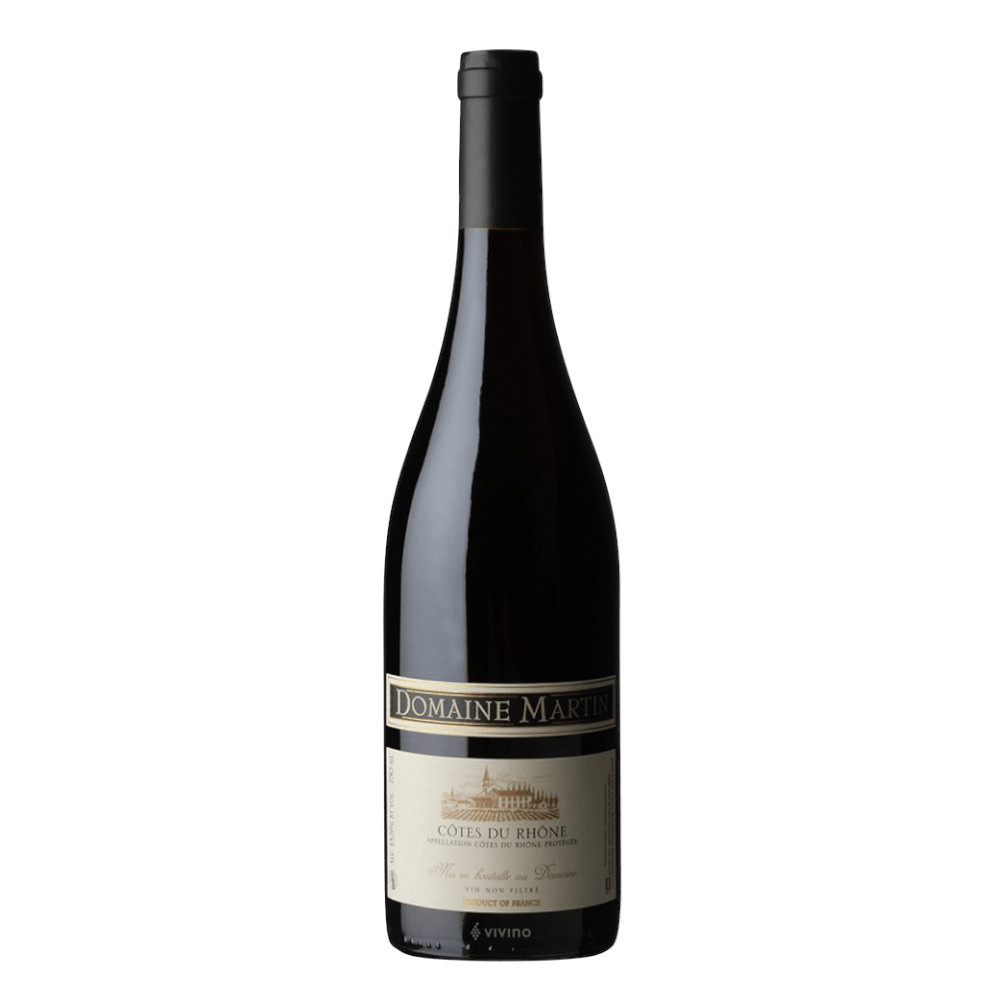 Wino Domaine Martin Cotes du Rhone 13,5% czerwone wytrawne 750 ml