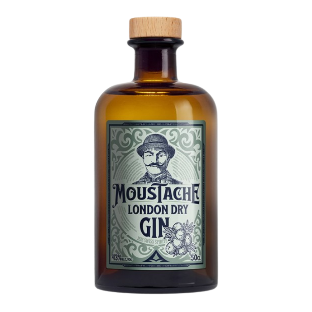 Gin  Moustache London  Dry  43% 500 ml