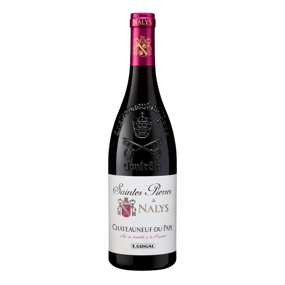 Wino Saintes Pierres de Nalys Chateauneuf du Pape Rouge 14,5% czerwone wytrawne 750 ml