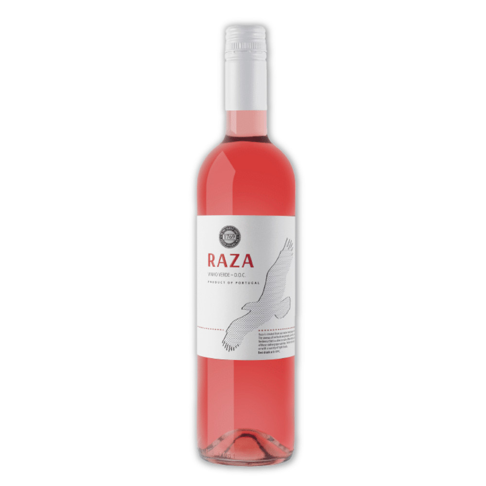Wino Quinta da Raza Vinho Verde Rose 11,5% różowe wytrwane 750 ml