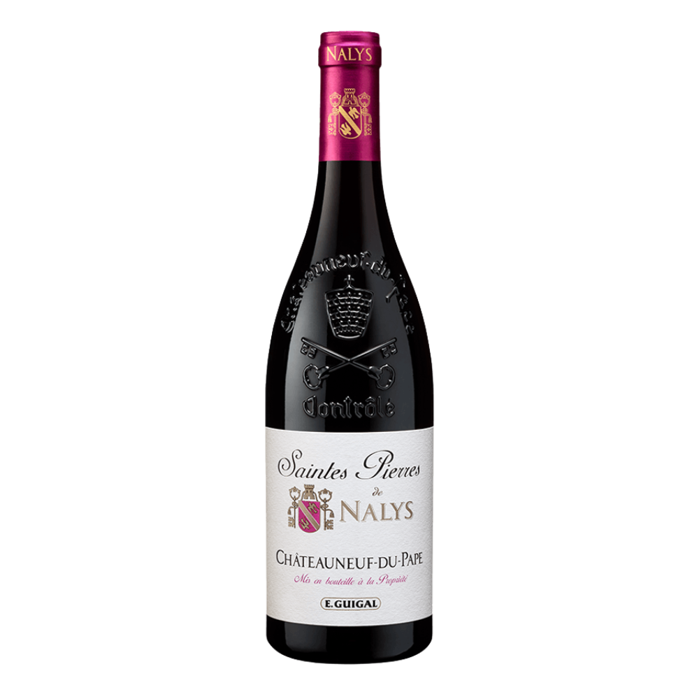 Wino Saintes Pierres de Nalys Chateauneuf du Pape Rouge 14,5% czerwone wytrawne 750 ml