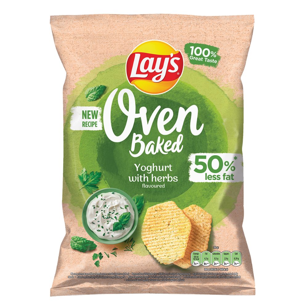 Chipsy Lay's Oven Baked Yoghurt With Herbs 110 gr