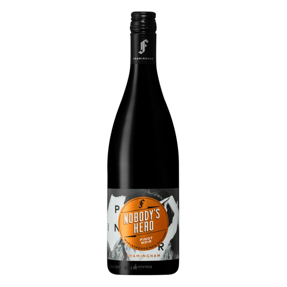Wino Framingham Nobody's Hero Pinot Noir 13,5% czerwone wytrawne 750 ml