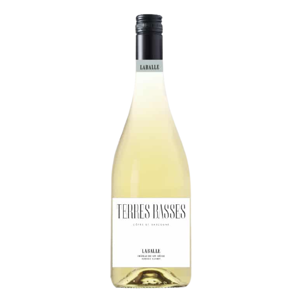 Wino Laballe Les Terres Basses Blanc 12% białe wytrawne 750 ml