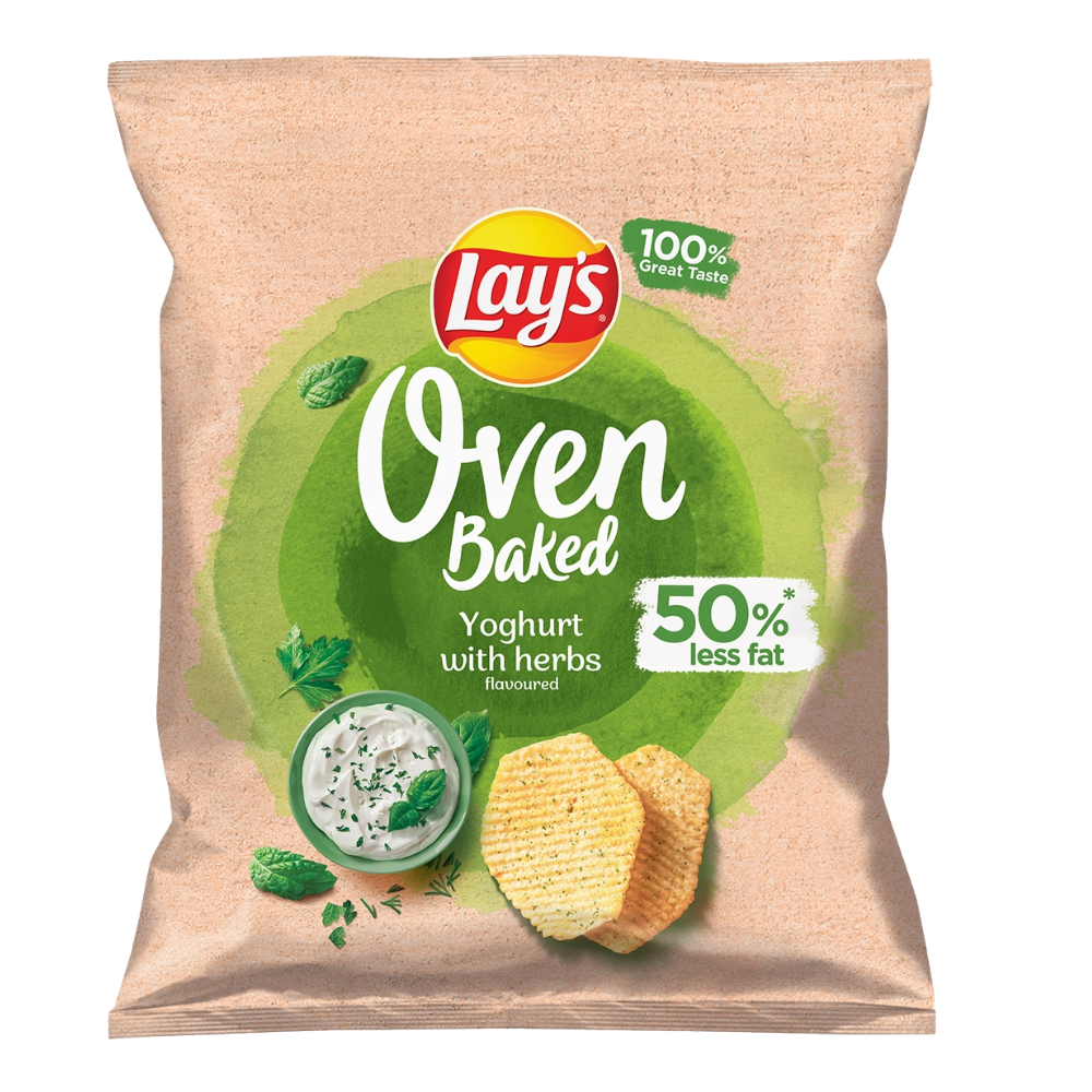 Chipsy Lay's Oven Baked Yoghurt With Herbs 40 gr