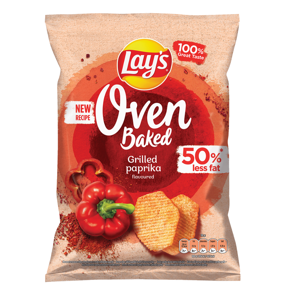 Chipsy Lay's Oven Baked Grilled Paprika 110 gr