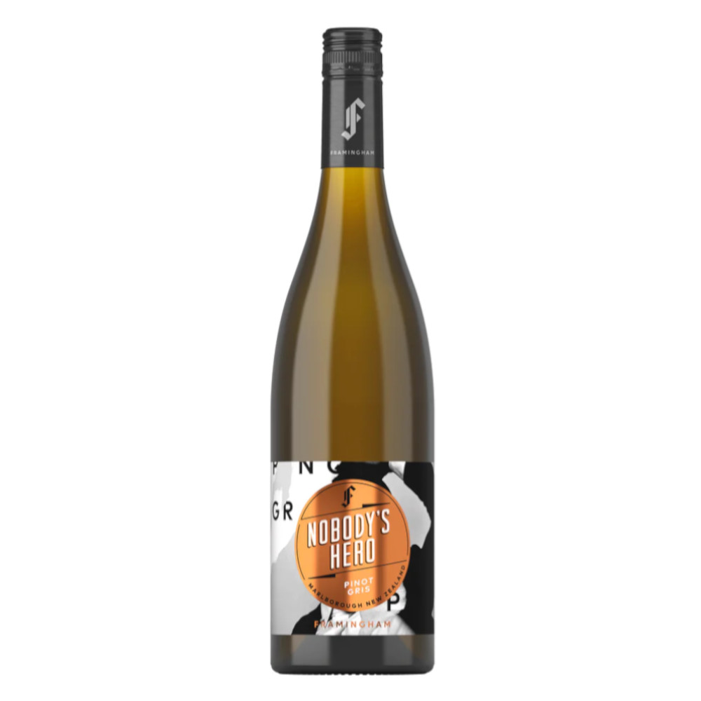 Wino Framingham Nobody's Hero Pinot Gris 2020 13,5% białe wytrawne 750 ml