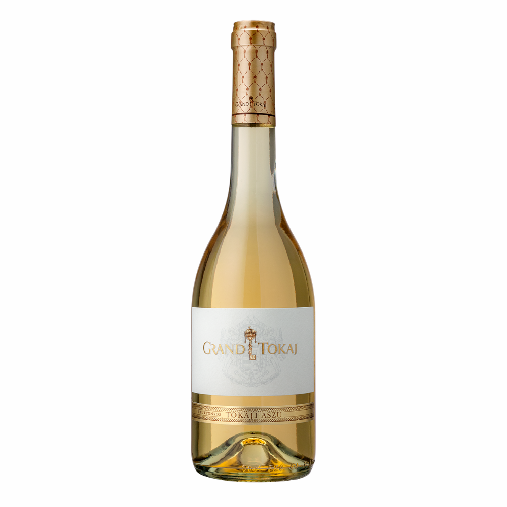 Wino Grand Tokaj Aszu 6 Puttonyos 10% białe słodkie 500 ml