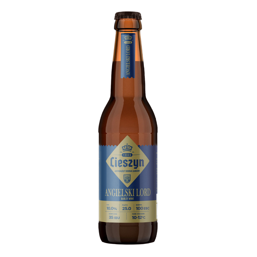 Piwo Cieszyn Angielski Lord Barley Wine 10% 330 ml