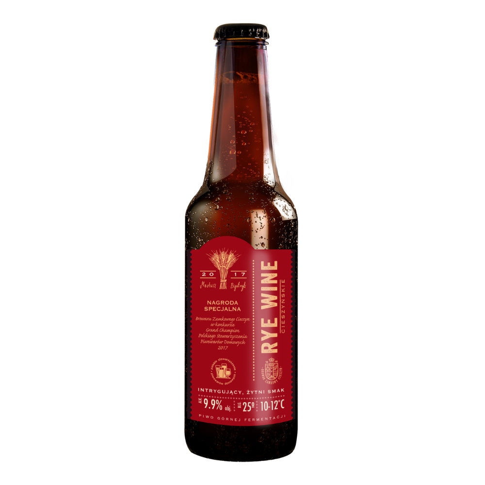 Piwo Cieszyn Rye Wine 9,9% 330 ml
