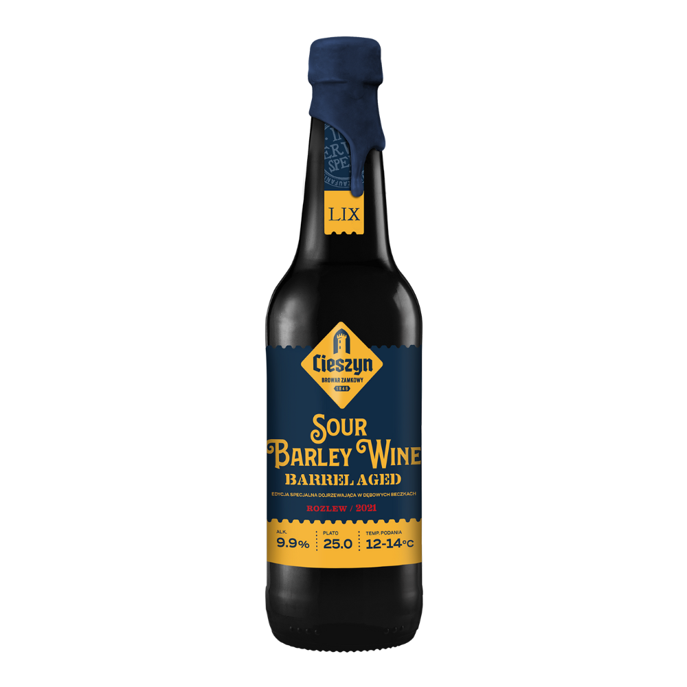 Piwo Cieszyn Sour Barley Wine 9,9% 330 ml
