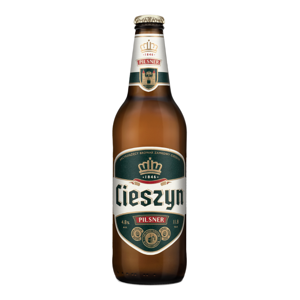 Piwo Cieszyn Pilsner 4,8% 500 ml