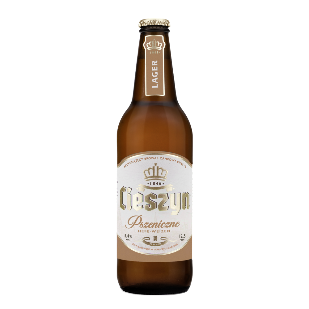 Piwo Cieszyn Pszeniczne 5,4% 500 ml