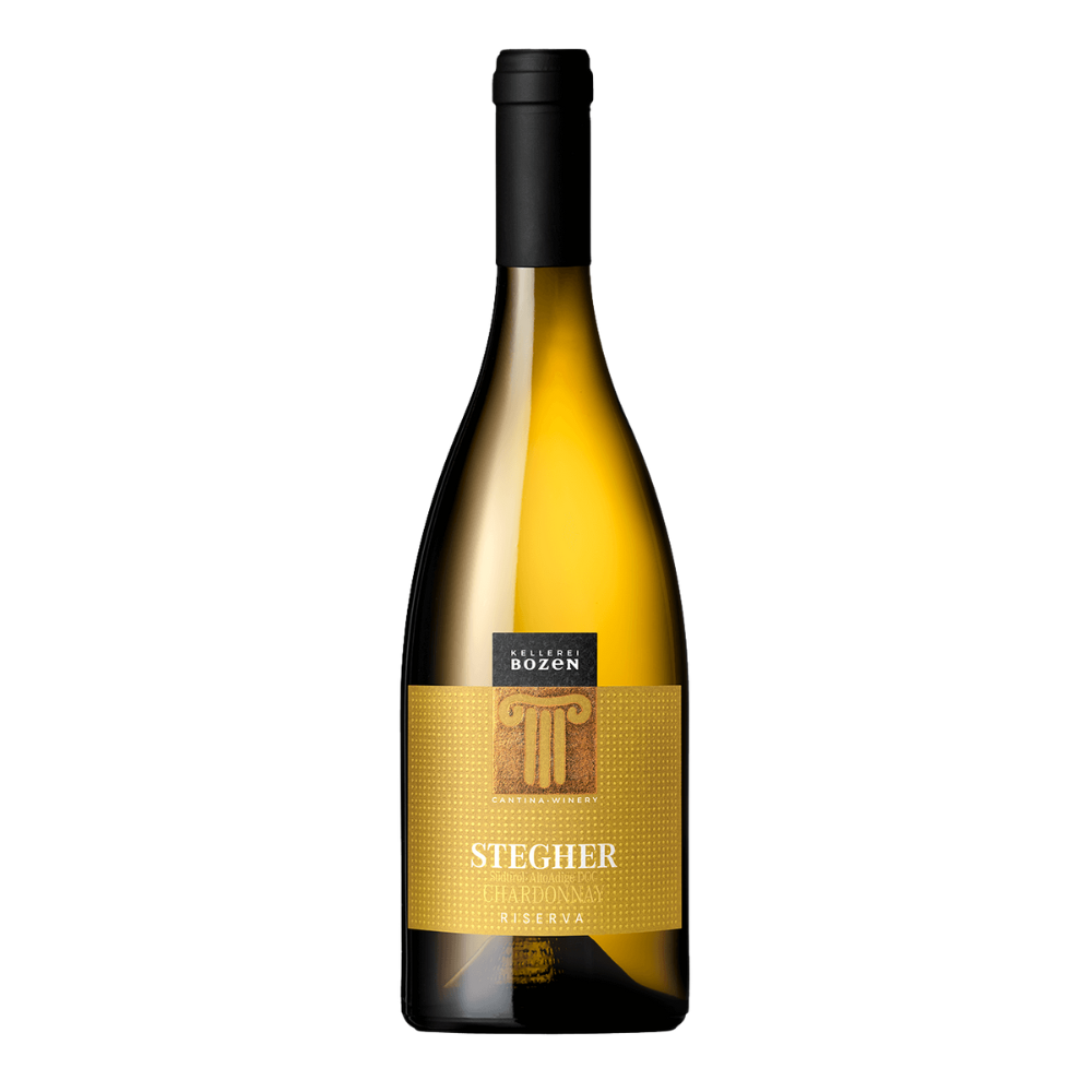Wino Kellerei Bozen Chardonnay Riserva Stegher 13,5% białe wytrawne 750 ml