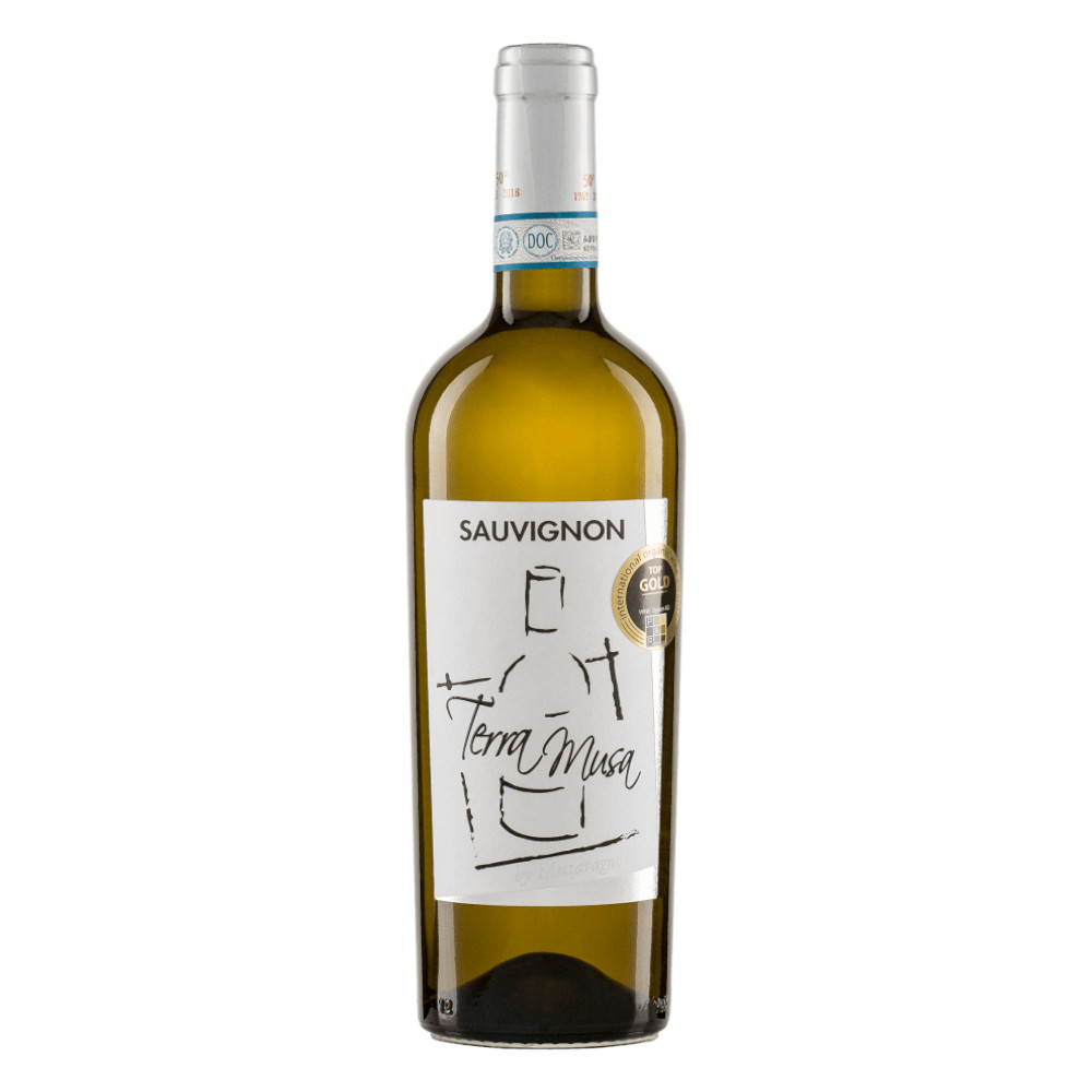 Wino Terra Musa Sauvignon Venezia DOC BIO 12,8% białe wytrawne 750 ml
