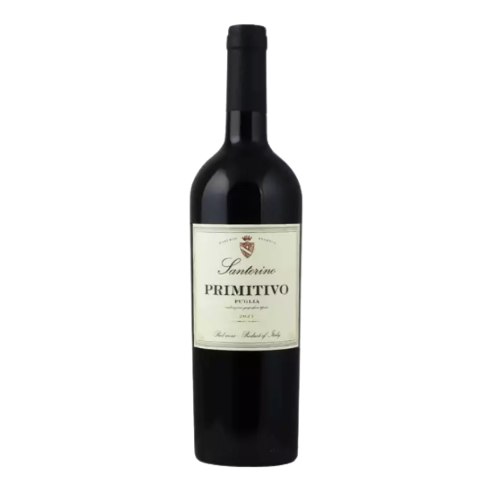Wino Castellani Santorino Primitivo Puglia 13% czerwone wytrawne 750 ml