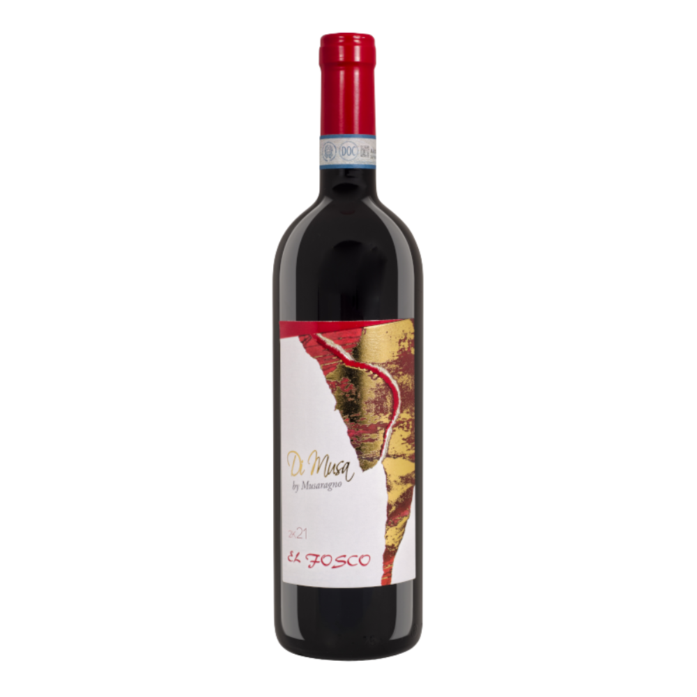 Wino Di Musa El Fosco Refosco Dal Peduncolo Rosso DOC 13% czerwone wytrwane 750 ml