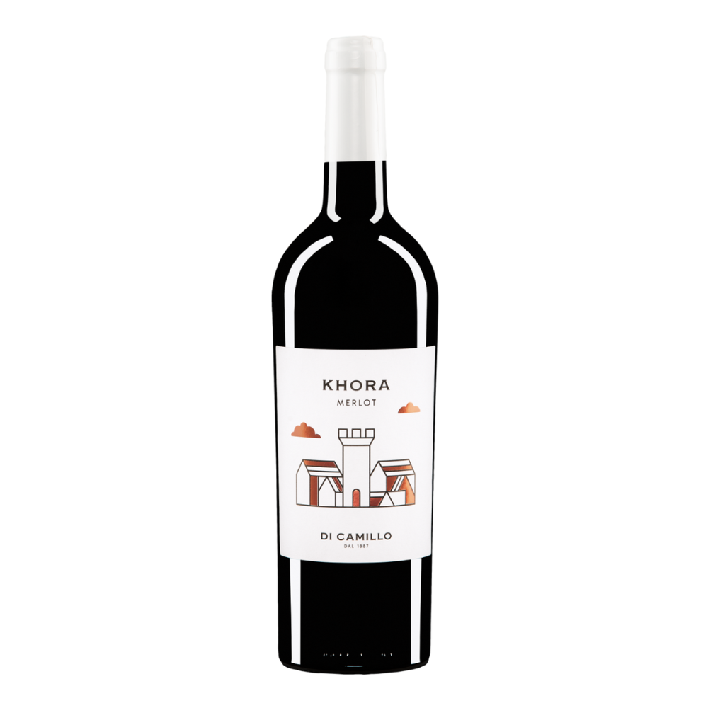 Wino Khora Merlot 13,5% czerwone wytrawne 750 ml