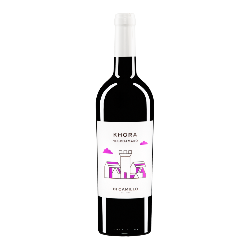 Wino Khora Negroamaro Puglia IGP 13,5% czerwone wytrawne 750 ml