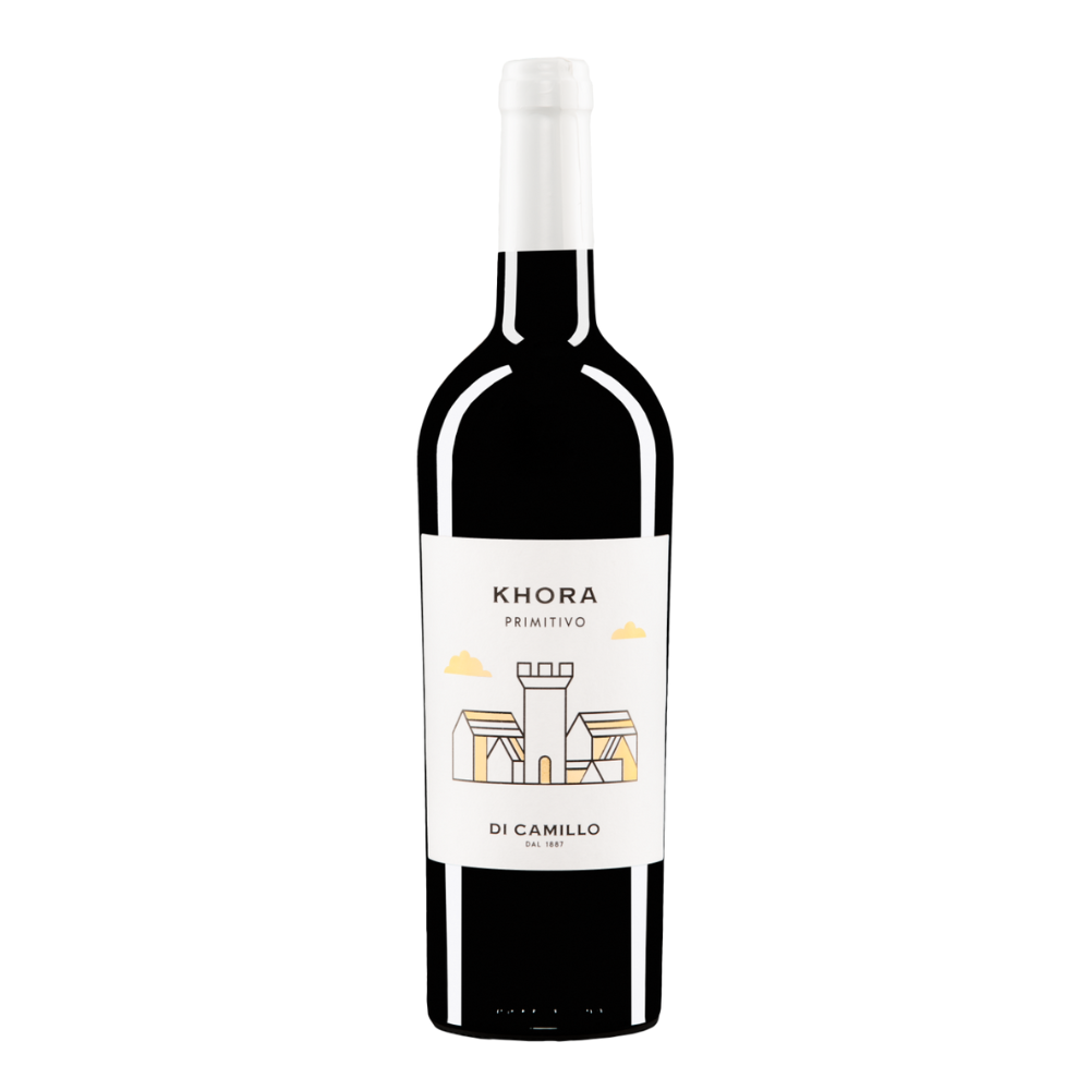 Wino Khora Primitivo Di Puglia IGP 13,5% czerwone wytrawne 750 ml