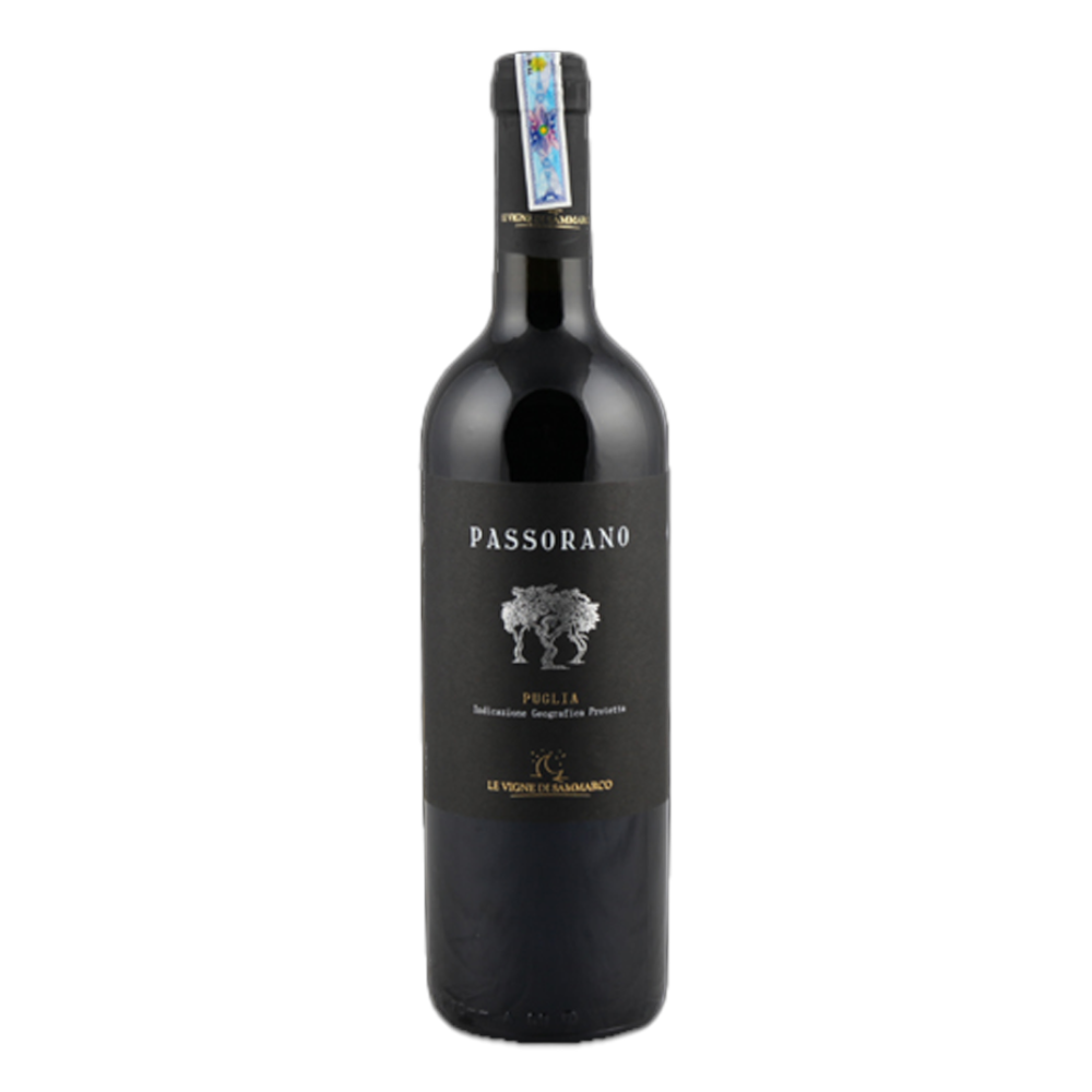 Wino Sammarco Passorano Primitivo Puglia IGP 2021 14,5% czerwone wytrawne 750 ml