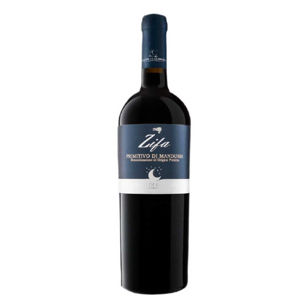 Wino Sammarco Zifa Primitivo di Manduria DOP 2016/2018 14,5% czerwone wytrawne 750 ml