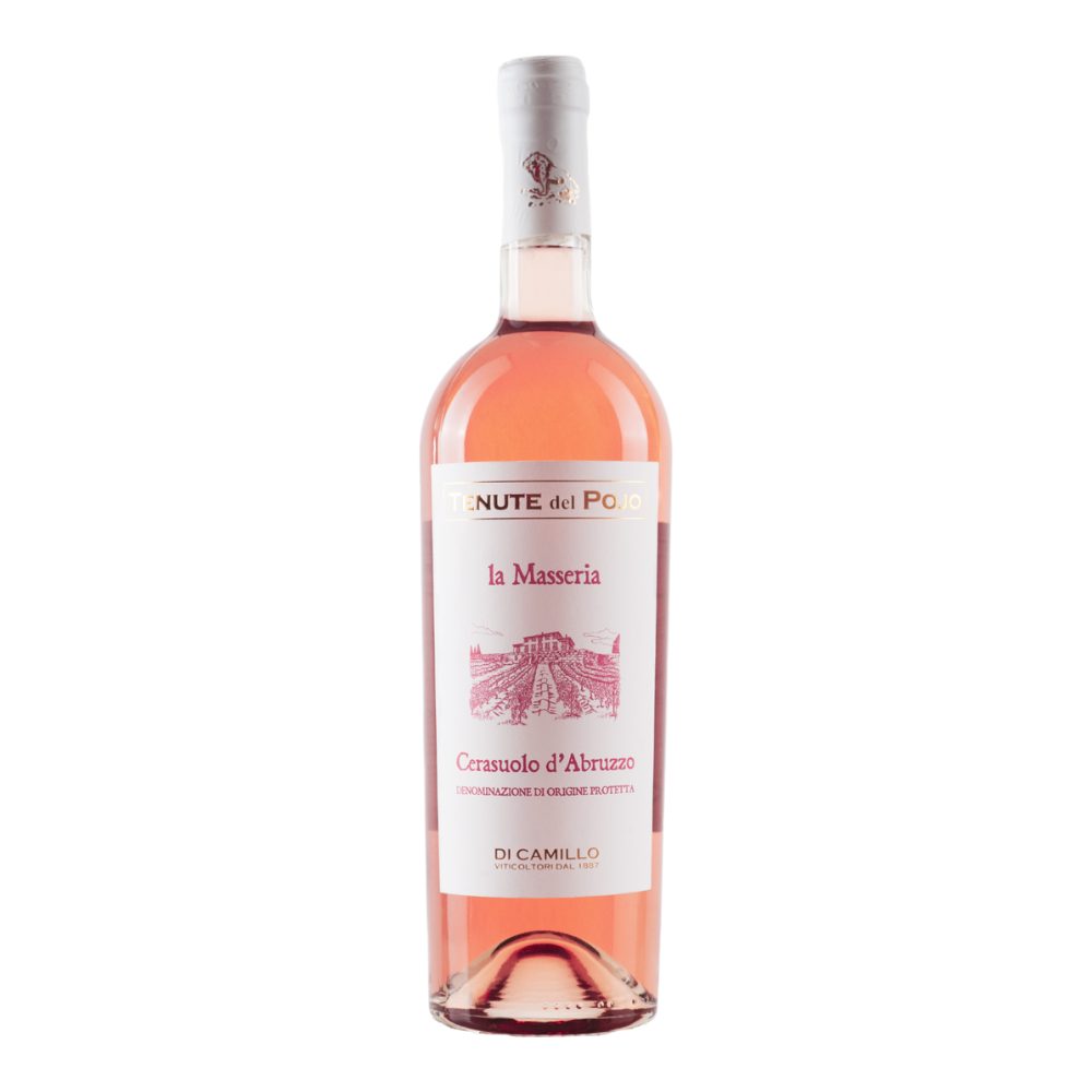Wino Tenute del Pojo la Masseria Cerasuolo dAbruzzo 13% rózowe wytrawne 750 ml