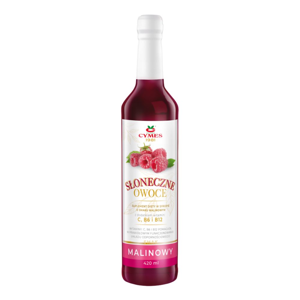 Syrop Victoria's Słoneczne owoce' Malina 420 ml